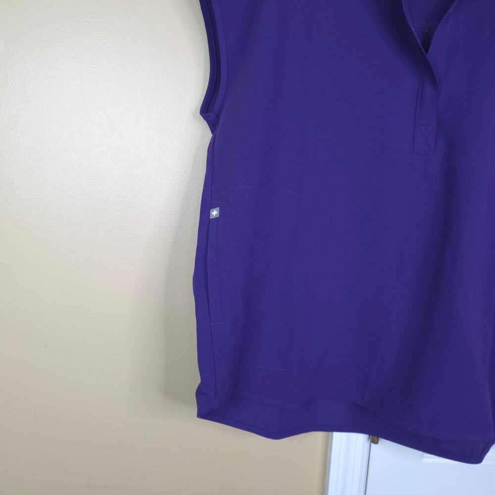 Figs Rafaela Oversized Scrub Top in Purple Size L - Picture 2 of 9